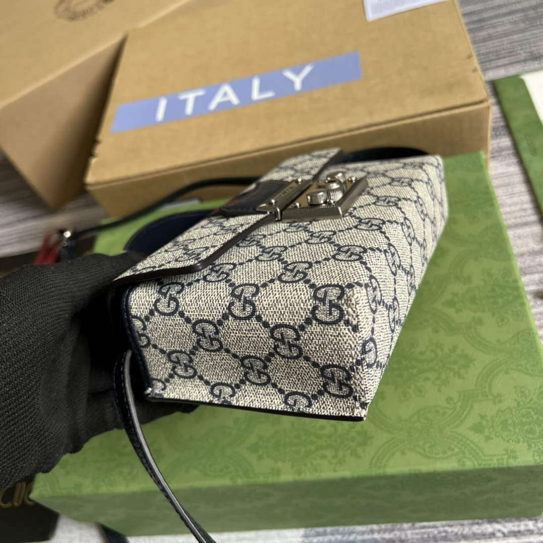 Gucci 652683 Padlock Mini Bag Black