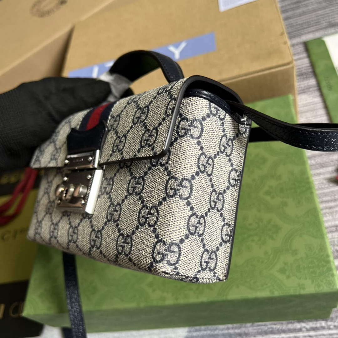 Gucci 652683 Padlock Mini Bag Black - Default Title - View 8