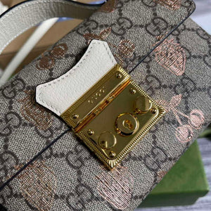 Gucci 652683 Padlock Mini Bag White leather - Default Title - View 5