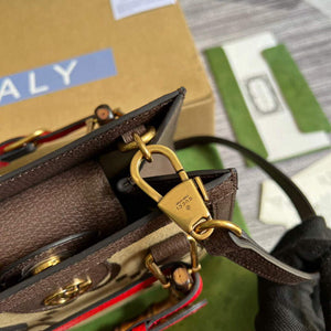 Gucci 655661 Gucci Diana jumbo GG Mini Tote Bag Brown - Default Title - View 7