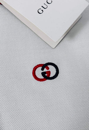 Gucci 658067 Men's Cotton piquet polo with Interlocking G G66735 - M - View 6