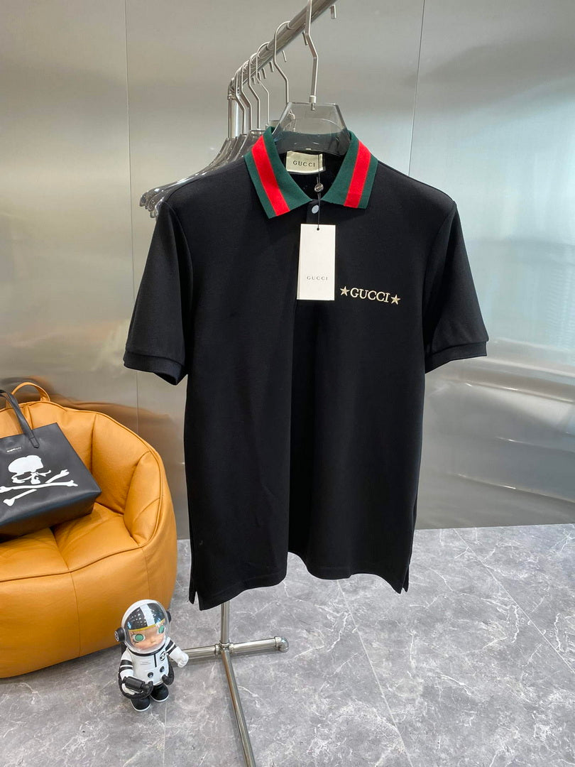 Gucci 658067 Men's Cotton piquet polo with Interlocking G G66737