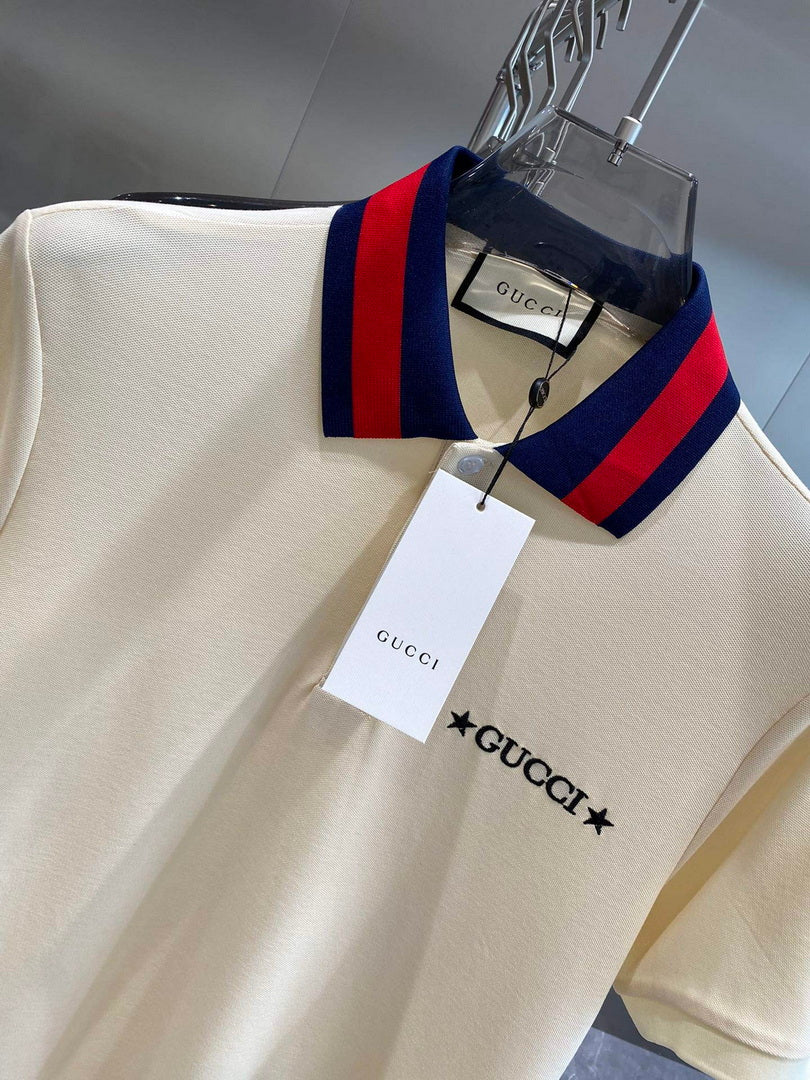 Gucci 658067 Men's Cotton piquet polo with Interlocking G G66738