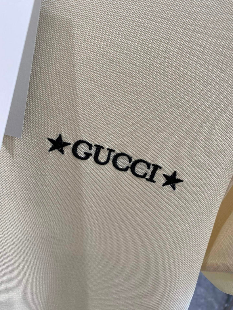 Gucci 658067 Men's Cotton piquet polo with Interlocking G G66738