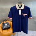 Gucci 658067 Men's Cotton piquet polo with Interlocking G G66739 - M - View 1