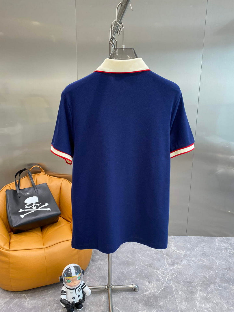 Gucci 658067 Men's Cotton piquet polo with Interlocking G G66739