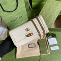 Gucci 658243 Diana chain wallet in White - Default Title - View 1