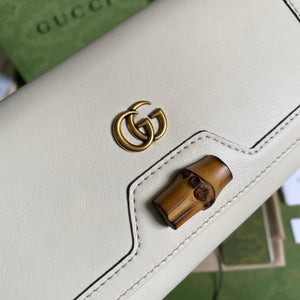 Gucci 658243 Diana chain wallet in White - Default Title - View 5
