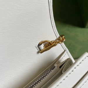 Gucci 658243 Diana chain wallet in White - Default Title - View 8