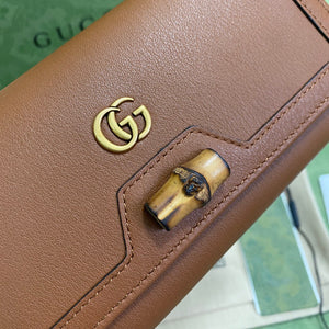 Gucci 658243 Diana chain wallet in Brown - Default Title - View 5