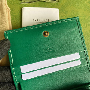 Gucci ??658244 Diana Card Case Wallet in Green - Default Title - View 7