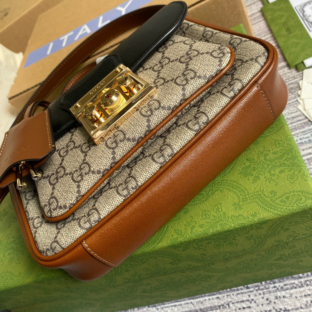 Gucci 658487 Padlock Mini Bag Black - Default Title - View 7