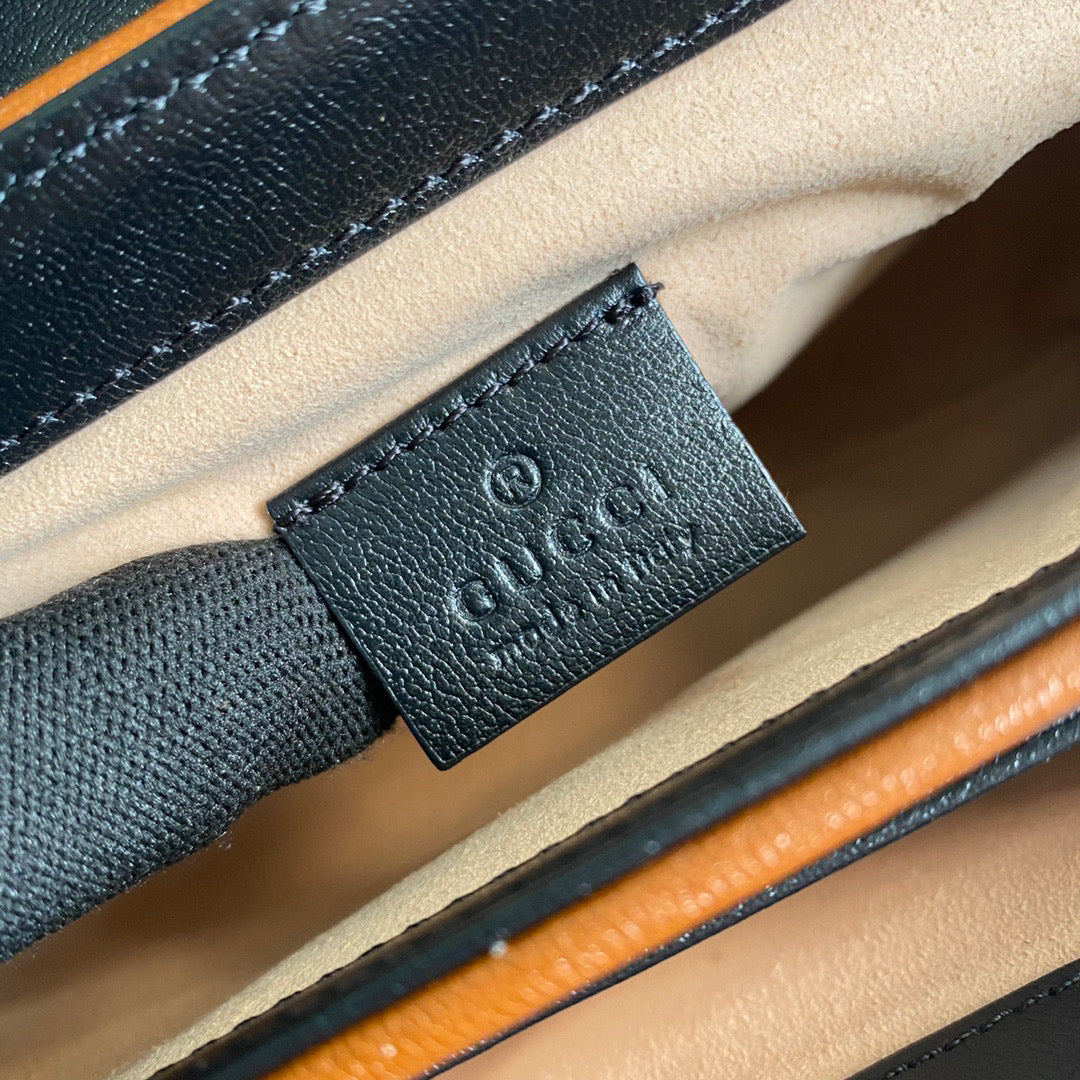 Gucci 658487 Padlock Mini Bag Black