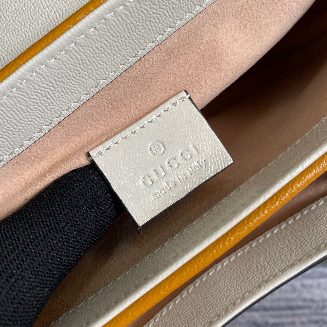 Gucci 658487 Padlock Mini Bag Beige