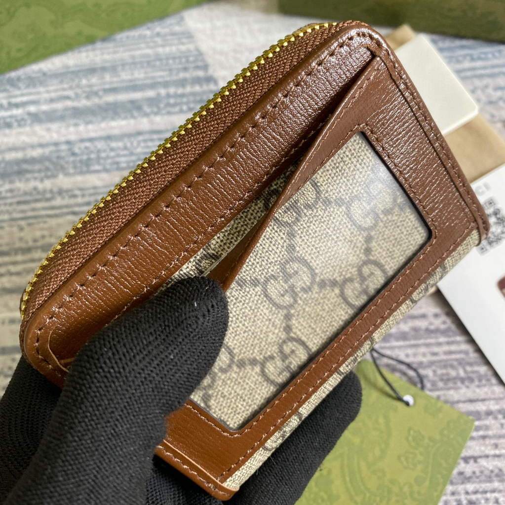 Gucci ?a€?58549 Gucci Horsebit 1955 Card Case Brown