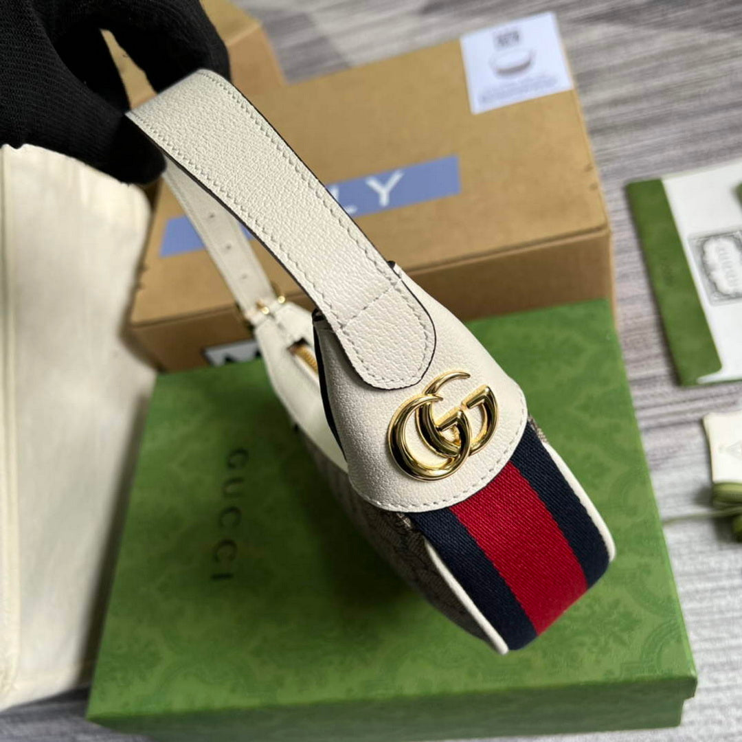 Gucci 658551 Ophidia GG Mini Bag White - Default Title - View 3