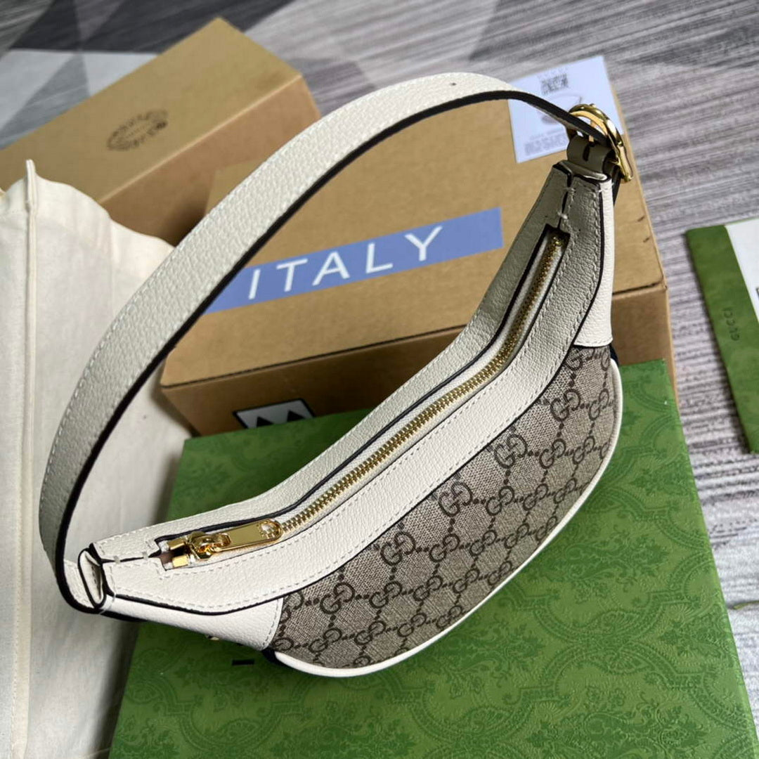 Gucci 658551 Ophidia GG Mini Bag White