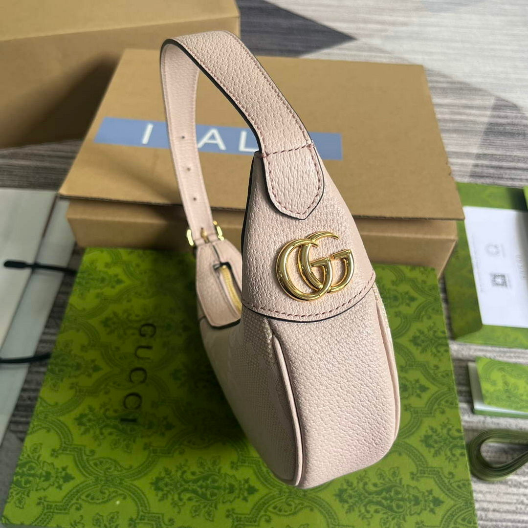 Gucci 658551 Ophidia Jumbo GG Mini Bag Pink - Default Title - View 3