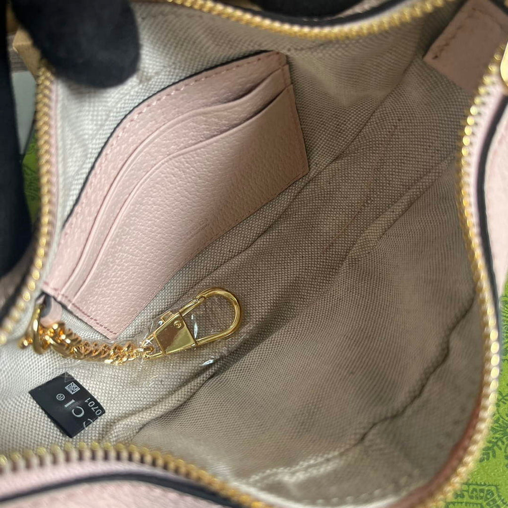 Gucci 658551 Ophidia Jumbo GG Mini Bag Pink