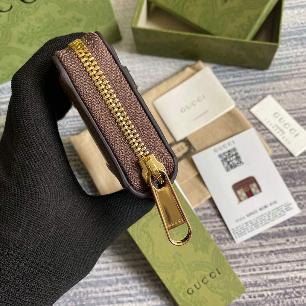 Gucci ?a€?58552 Ophidia GG Card Case Wallet