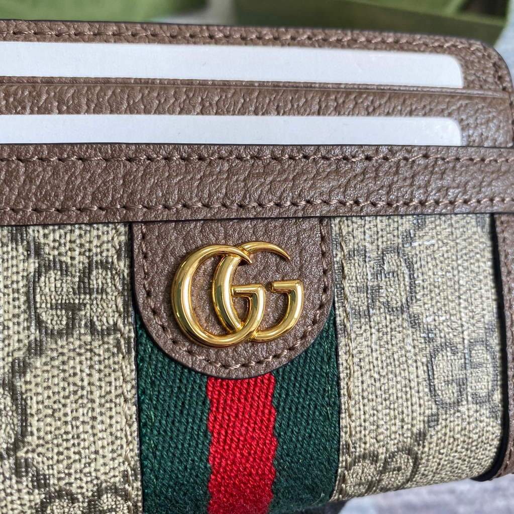 Gucci ?a€?58552 Ophidia GG Card Case Wallet
