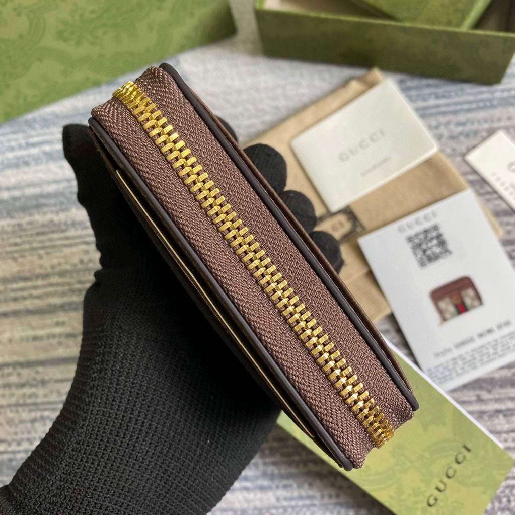 Gucci ?a€?58552 Ophidia GG Card Case Wallet