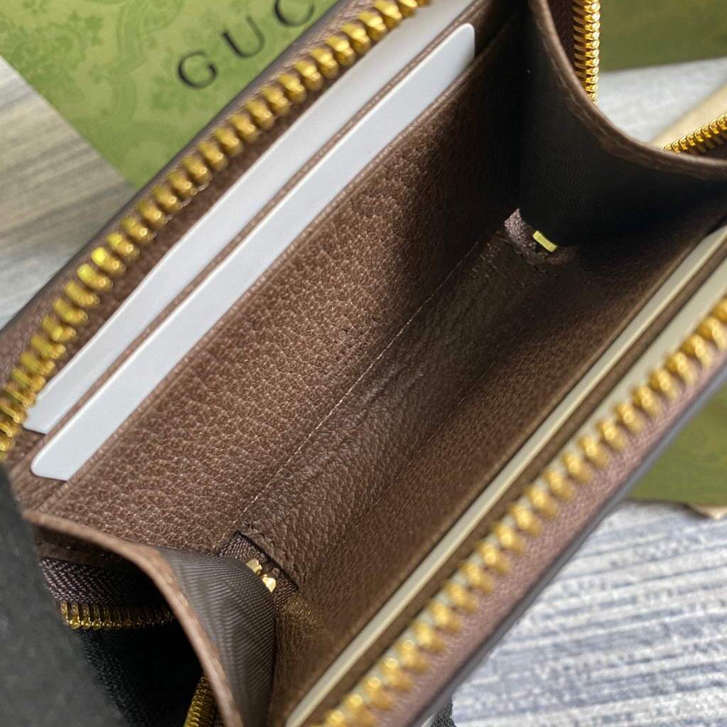 Gucci ?a€?58552 Ophidia GG Card Case Wallet
