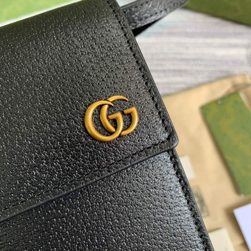 Gucci a€?58563 GG Marmont Mini Bag Black