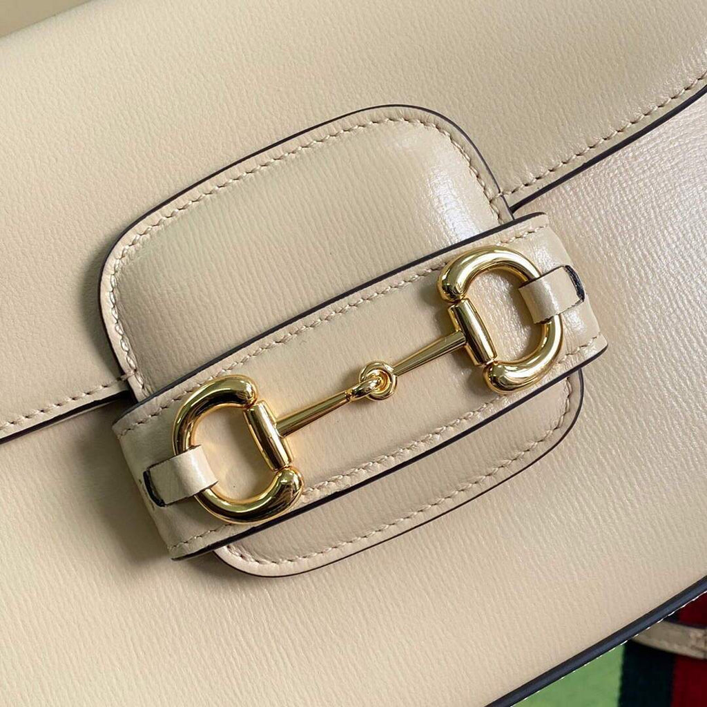Gucci 658574 Gucci Horsebit 1955 Mini Bag Beige
