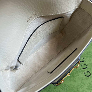 Gucci 658574 Gucci Horsebit 1955 Mini Bag beige leather - Default Title - View 8