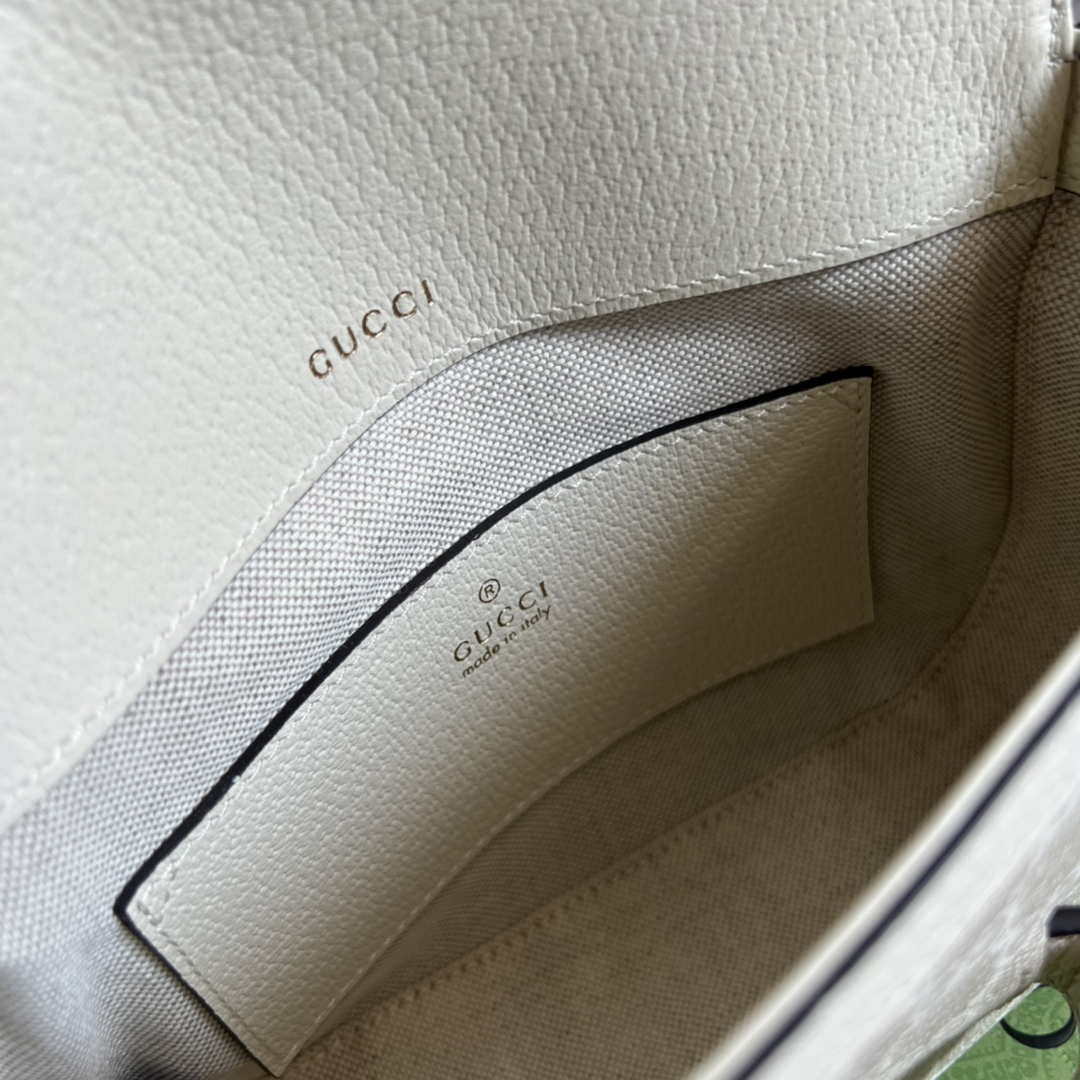 Gucci 658574 Gucci Horsebit 1955 Mini Bag beige leather - Default Title - View 9