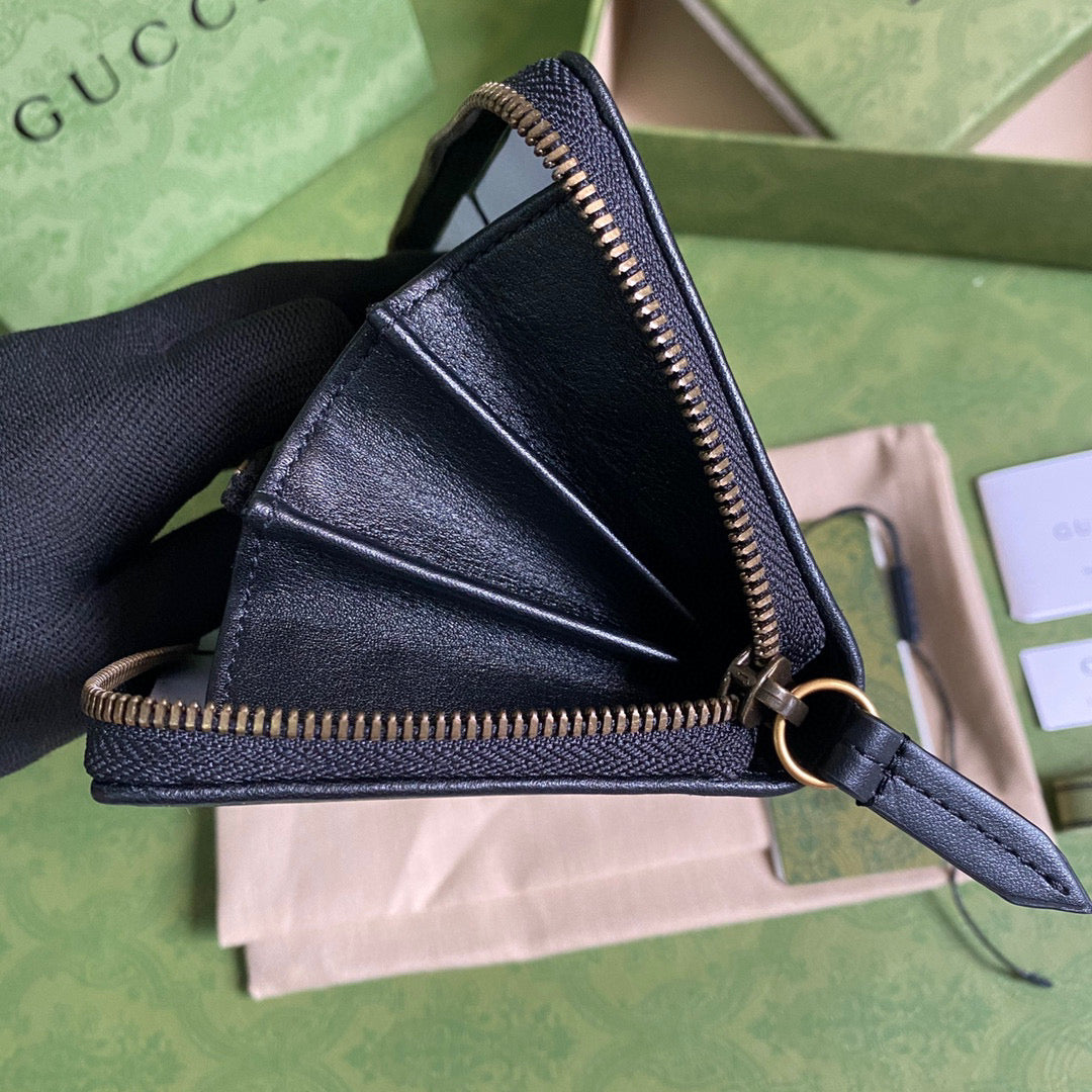 Gucci 658634 Diana Continental Wallet in Black