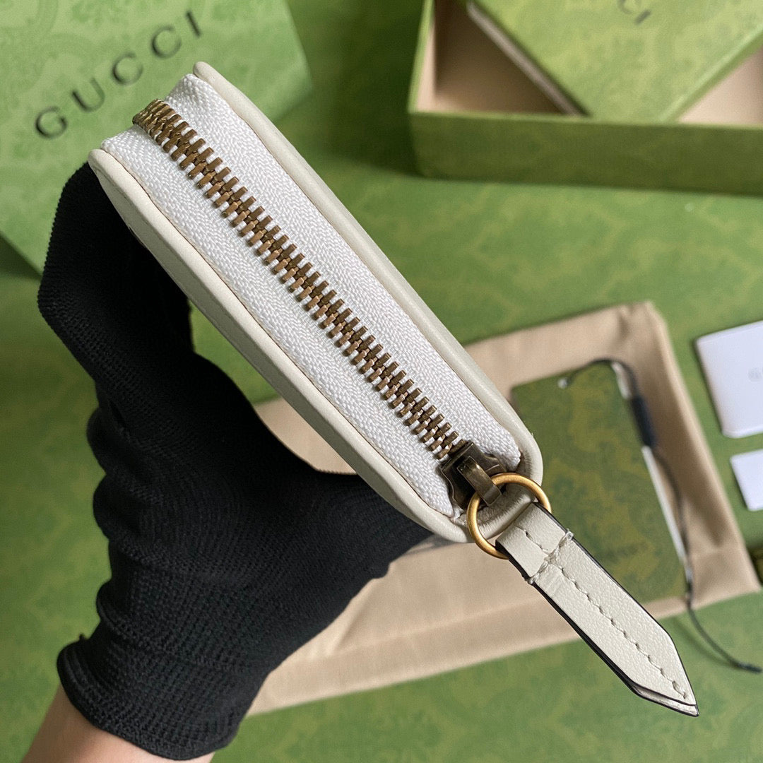 Gucci 658634 Diana Continental Wallet in White - Default Title - View 5