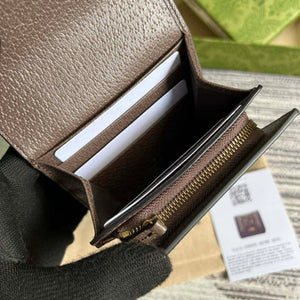 Gucci 658635 Original Brown leather bamboo wallet - Default Title - View 8