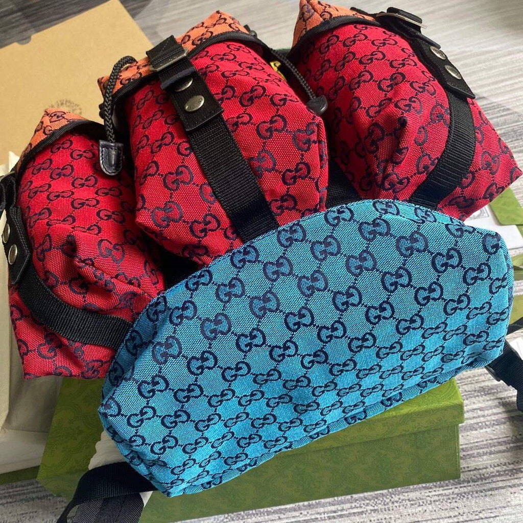 Gucci 658783 GG Multicolour Small Backpack