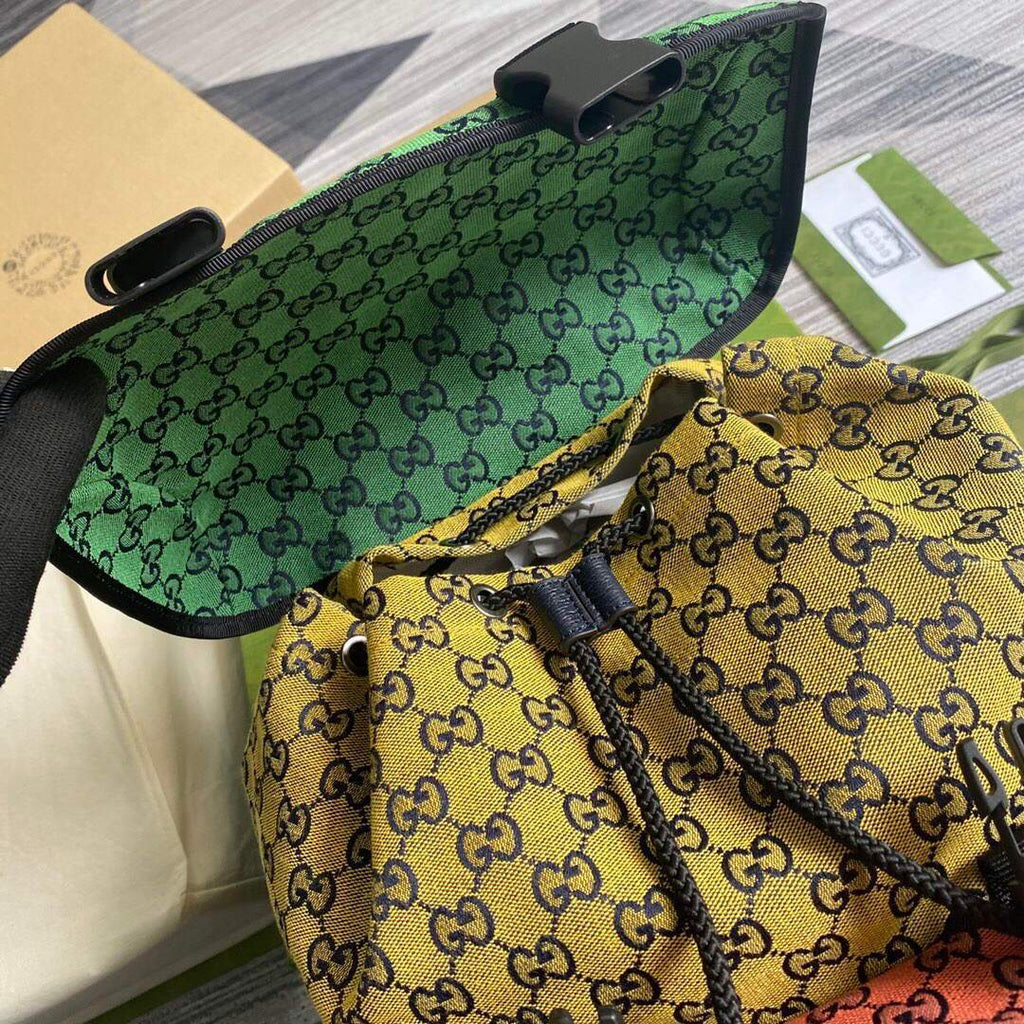 Gucci 658783 GG Multicolour Small Backpack