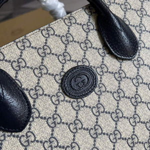 Gucci 659983 GG Small Tote Bag Black - Default Title - View 6