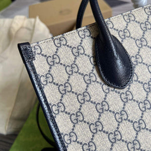 Gucci 659983 GG Small Tote Bag Black - Default Title - View 7