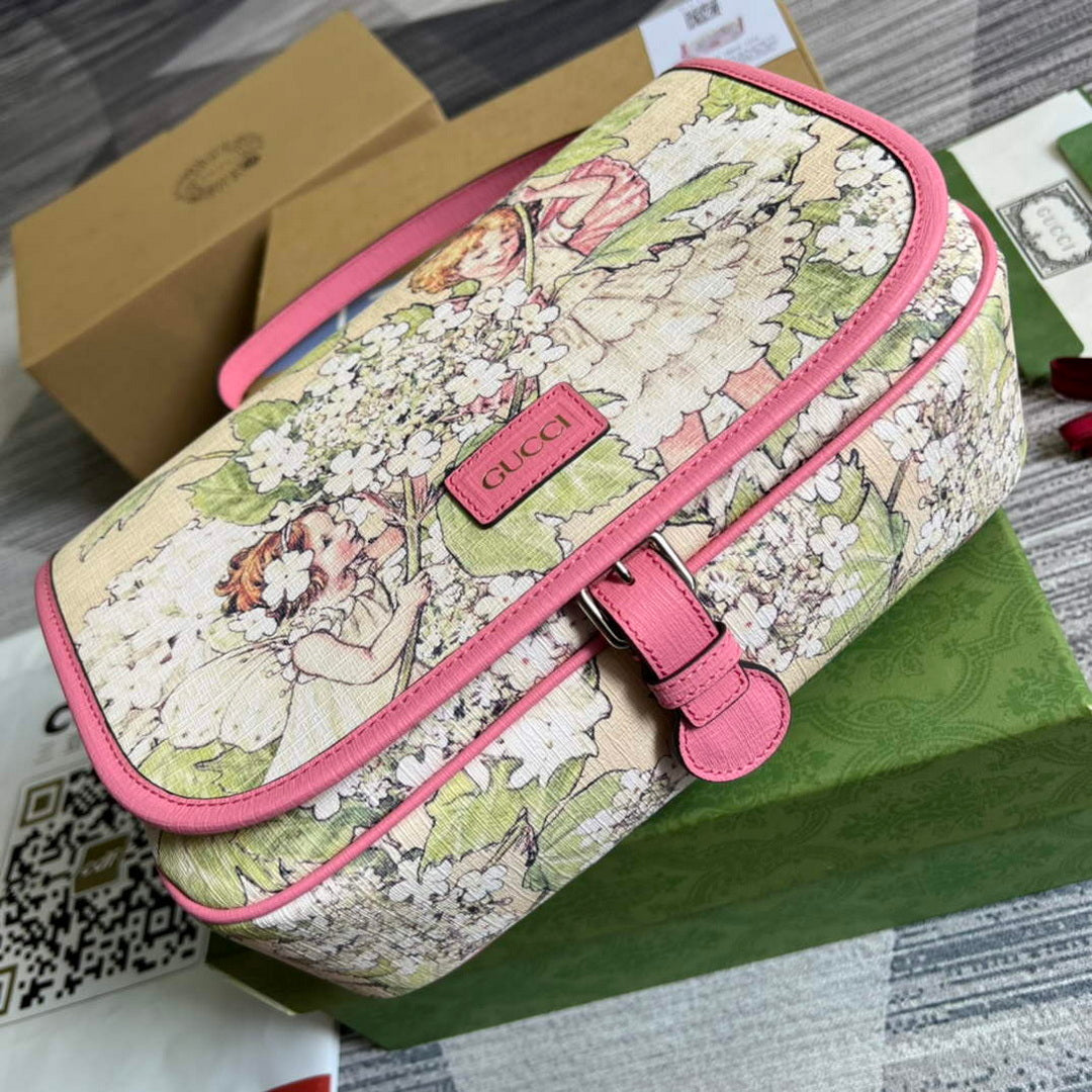 Gucci 664143 Children's Messenger Bag Pink