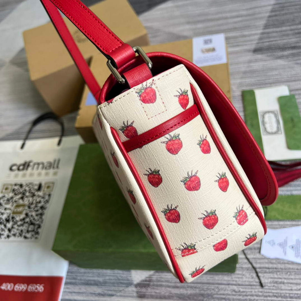 Gucci 664143 Children's Messenger Bag Red