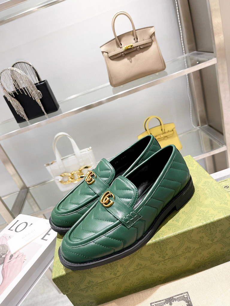 Gucci 670399 Women's loafer with Double G G80357