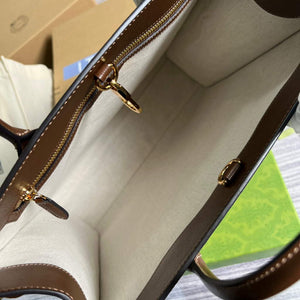 Gucci 674155 Medium Tote With Lnterlocking G Bag - Default Title - View 9