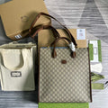 Gucci 674155 Medium Tote With Lnterlocking G Bag - Default Title - View 1