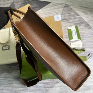 Gucci 674155 Medium Tote With Lnterlocking G Bag - Default Title - View 3