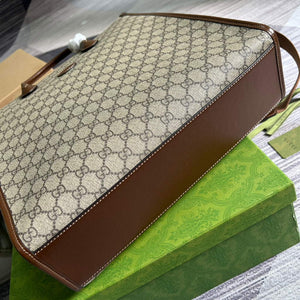 Gucci 674155 Medium Tote With Lnterlocking G Bag - Default Title - View 6