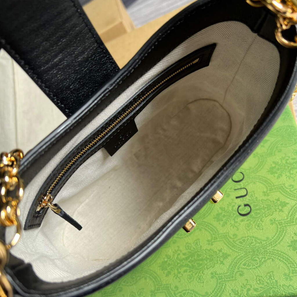 Gucci 675788 Small GG Shoulder Bag White