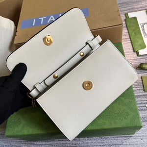 Gucci 675794 GG Small Top Handle Bag With Bamboo Beige - Default Title - View 8