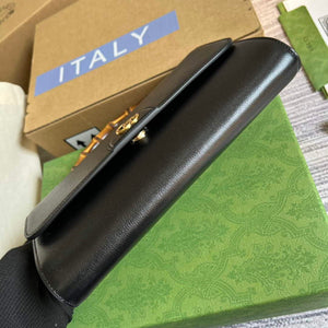 Gucci 675794 Gucci Diana Small Shoulder Bag Black - Default Title - View 7