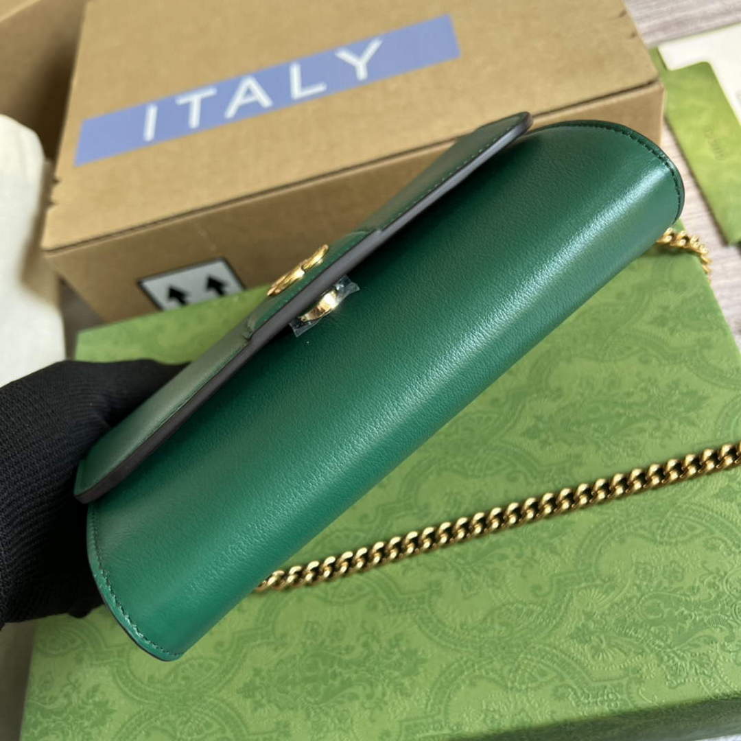 Gucci 675795 Gucci Diana mini shoulder bag Green - Default Title - View 7