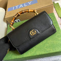 Gucci 675795 Gucci Diana mini shoulder bag Black - Default Title - View 1